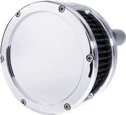Feuling Race Series Black Chrome Solid Cover Air Cleaner Filter Kit