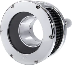 Feuling Black Chrome Clear Cover Air Cleaner Filter Kit