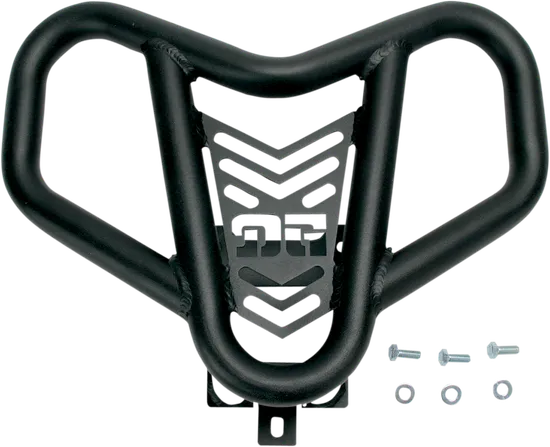 DG V-Lite 1.25 in Aluminum Front Bumper Brush Crash Guard Black