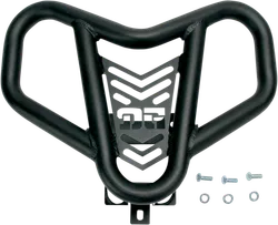 DG V-Lite 1.25 in Aluminum Front Bumper Brush Crash Guard Black