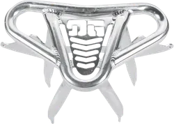 DG V-Pro Aluminum Front Bumper Brush Crash Guard Natural