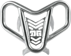 DG V-Pro Aluminum Front Bumper Brush Crash Guard Natural