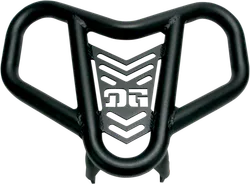 DG V-Lite Aluminum Front Bumper Brush Crash Guard Black