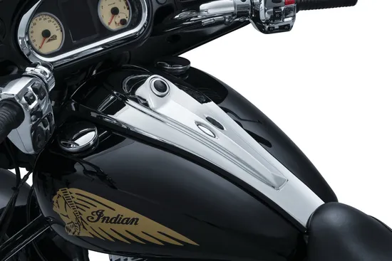 Kuryakyn Signature Vantage Dash Console By John Shope Chrome