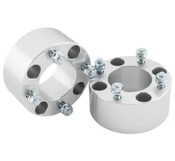 QuadBoss 3in Aluminum Wheel Spacer Pair 4/156 3/8x24 Thread