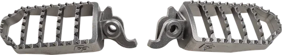 Fire Power Stainless Steel Extended Foot Pegs 58x115mm