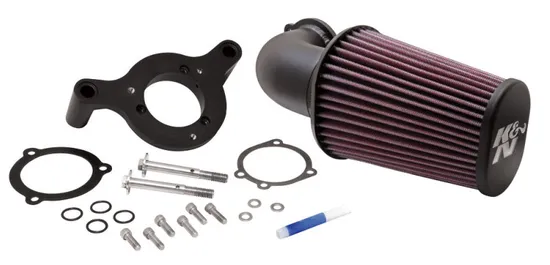 KN Aircharger Air Intake Breather System Mandrel Black
