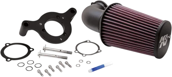 KN Aircharger Air Intake Breather System Mandrel Black