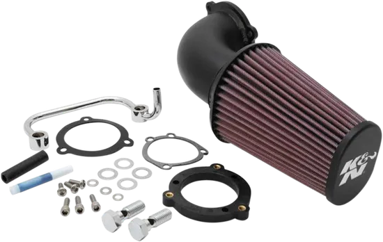 KN Aircharger Air Intake Breather System Mandrel Black