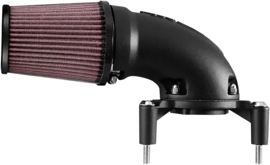 KN Aircharger Air Intake Breather System Cast EX Black