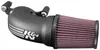 KN Aircharger Air Intake Breather System Cast EX Black