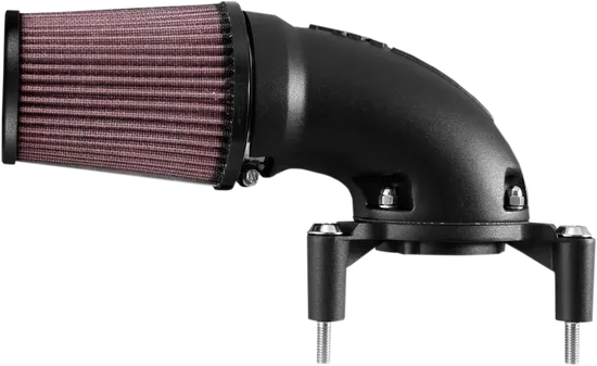 KN Aircharger Air Intake Breather System Cast EX Black