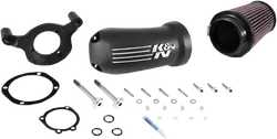 KN Aircharger Air Intake Breather System Cast EX Black