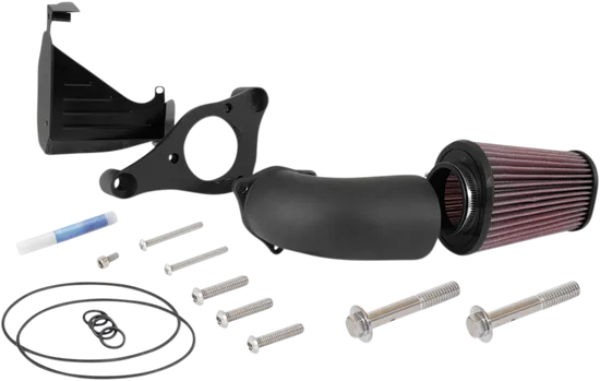 KN Aircharger Air Intake Breather System Mandrel Black