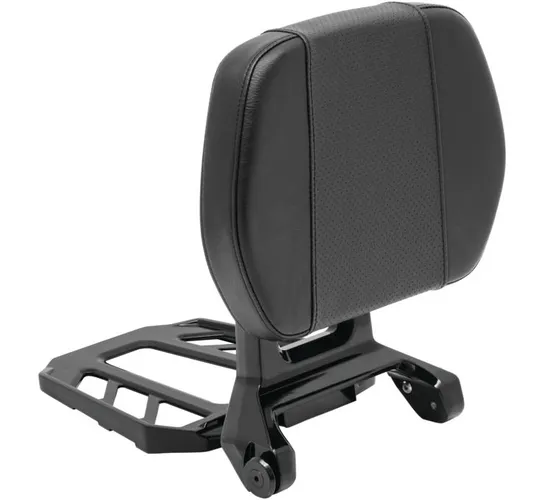 Kuryakyn Black Multi Purpose Backrest Luggage Rack System