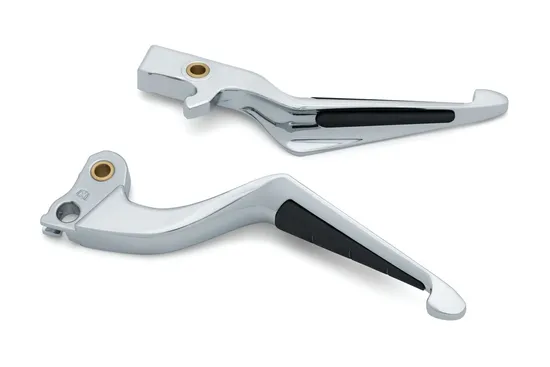 Kuryakyn Chrome ISO Hydraulic Brake Clutch Hand Lever Set