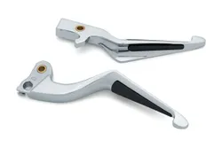 Kuryakyn Chrome ISO Hydraulic Brake Clutch Hand Lever Set