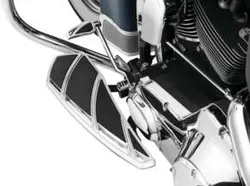 Kuryakyn Phantom Driver Floorboard Set Sculpted Aluminum Chrome