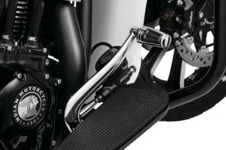 Kuryakyn Extended Aluminum Brake Pedal Chrome