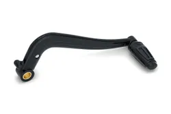 Kuryakyn Extended Aluminum Brake Pedal Arm Lever Shaft Gloss Black