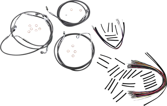 Magnum XR Clutch Brake Cable Kit Stainless for 15-17in. ABS