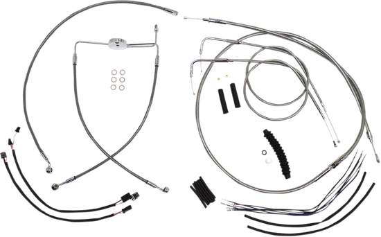 Magnum XR Clutch Brake Cable Kit Stainless for 12-14in.