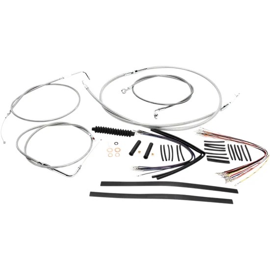 Magnum XR Clutch Brake Cable Kit Stainless for 12-14in. 2