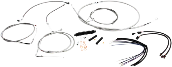 Magnum XR Clutch Brake Cable Kit Stainless for 12-14in. ABS