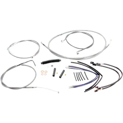 Magnum XR Clutch Brake Cable Kit Stainless for 12-14in.