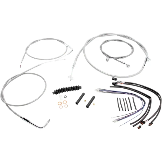 Magnum XR Clutch Brake Cable Kit Stainless for 15-17in. 2
