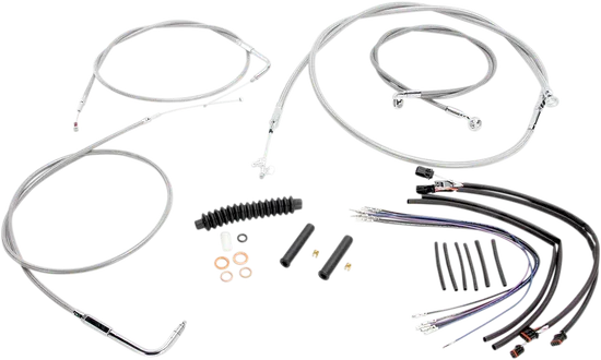 Magnum XR Clutch Brake Cable Kit Stainless for 15-17in.