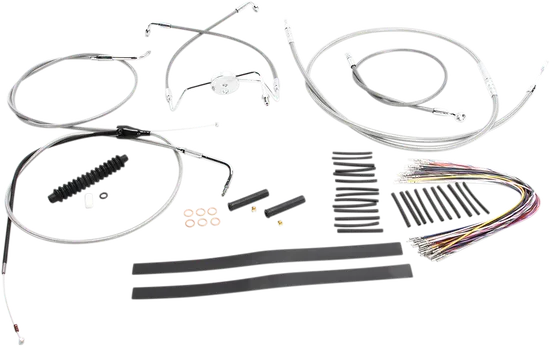 Magnum XR Clutch Brake Cable Kit Stainless for 12-14in.