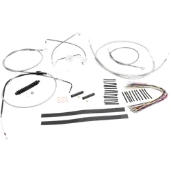 Magnum XR Clutch Brake Cable Kit Stainless for 12-14in.