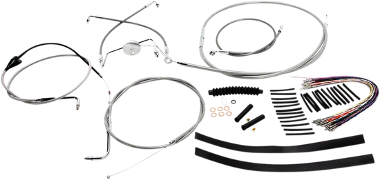 Magnum XR Clutch Brake Cable Kit Stainless for 15-17in.