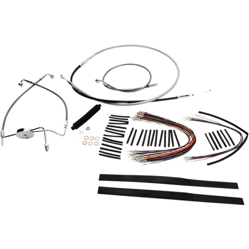 Magnum XR Clutch Brake Cable Kit Stainless for 12-14in. 2