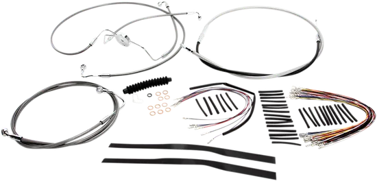 Magnum XR Clutch Brake Cable Kit Stainless for 12-14in. ABS