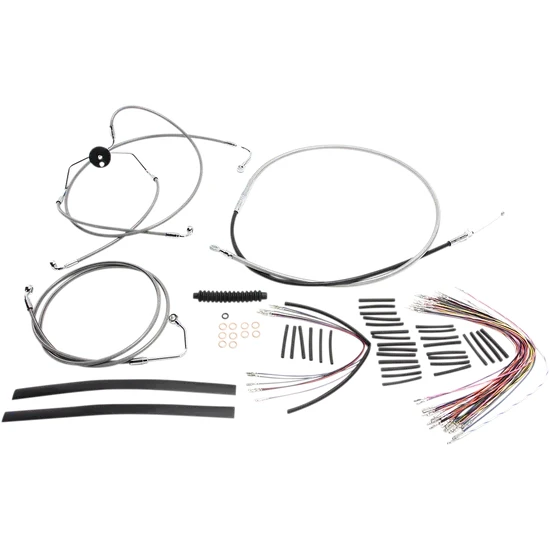 Magnum XR Clutch Brake Cable Kit Stainless for 12-14in. ABS 2