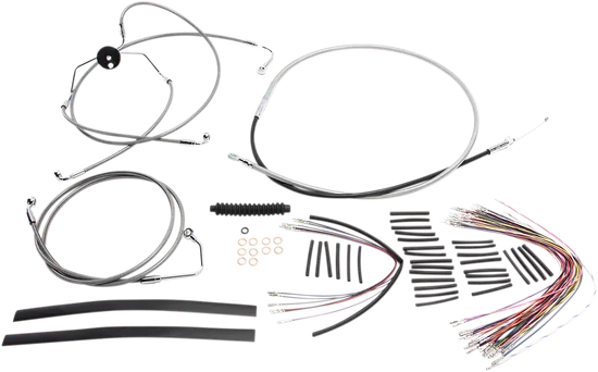 Magnum XR Clutch Brake Cable Kit Stainless for 12-14in. ABS