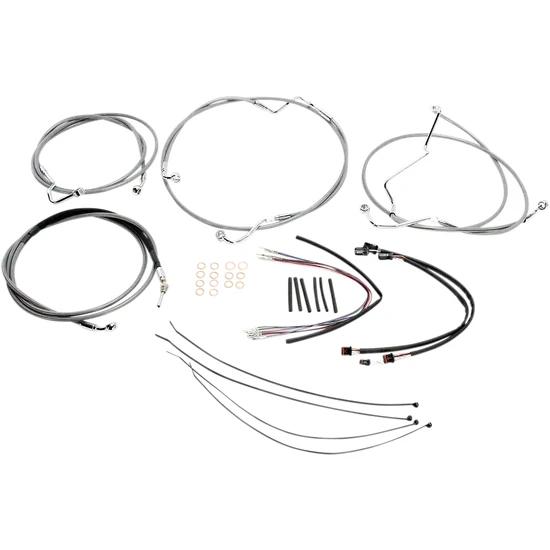 Magnum XR Clutch Brake Cable Kit Stainless for 12-14in. ABS 2