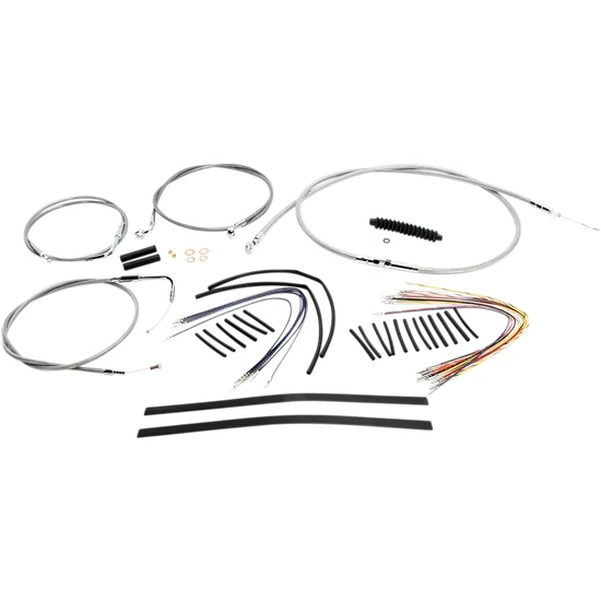 Magnum XR Clutch Brake Cable Kit Stainless for 12-14in. 2