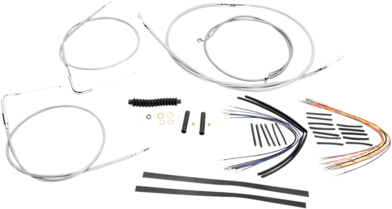 Magnum XR Clutch Brake Cable Kit Stainless for 12-14in.