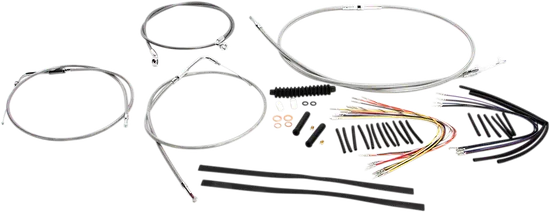 Magnum XR Clutch Brake Cable Kit Stainless for 15-17in. 2