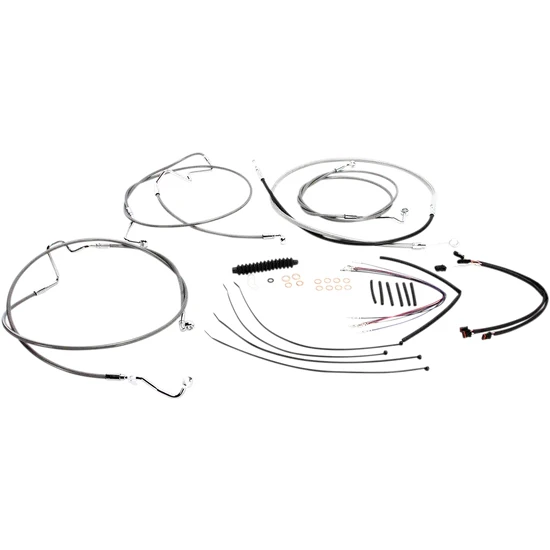 Magnum XR Clutch Brake Cable Kit Stainless for 12-14in. ABS 2