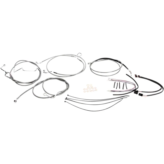 Magnum XR Clutch Brake Cable Kit Stainless for 12-14in. ABS 2