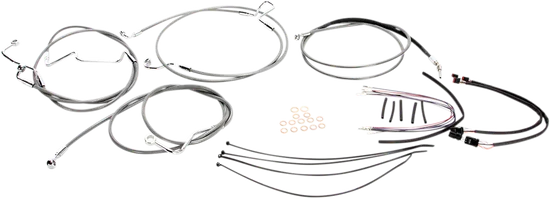Magnum XR Clutch Brake Cable Kit Stainless for 12-14in. ABS