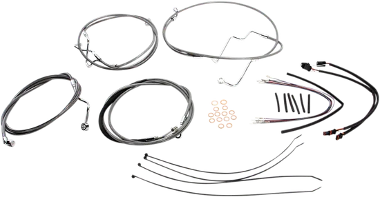 Magnum XR Clutch Brake Cable Kit Stainless for 15-17in. ABS