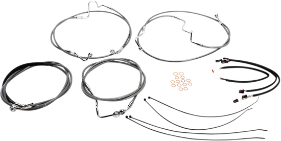 Magnum XR Clutch Brake Cable Kit Stainless for 12-14in. ABS