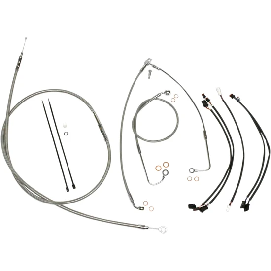 Magnum XR Clutch Brake Cable Kit Stainless for 15-17in. ABS 2