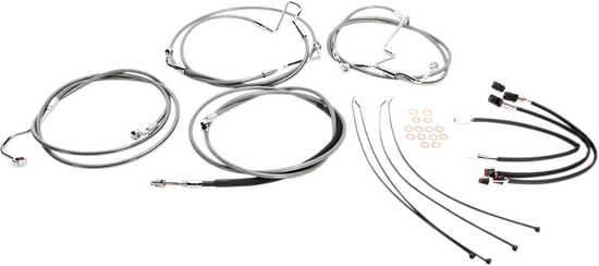 Magnum XR Clutch Brake Cable Kit Stainless for 12-14in. ABS