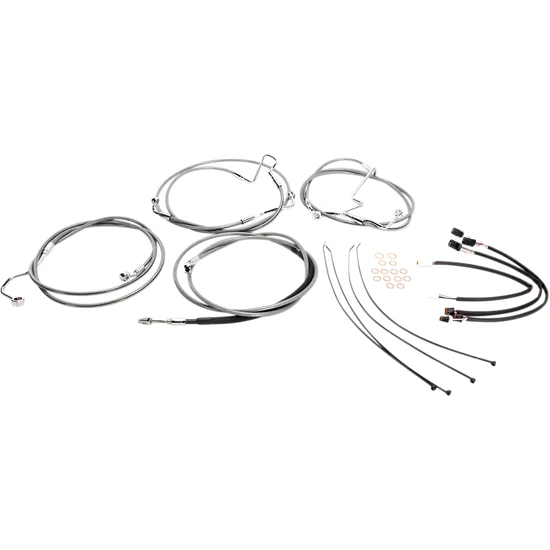 Magnum XR Clutch Brake Cable Kit Stainless for 12-14in. ABS 2